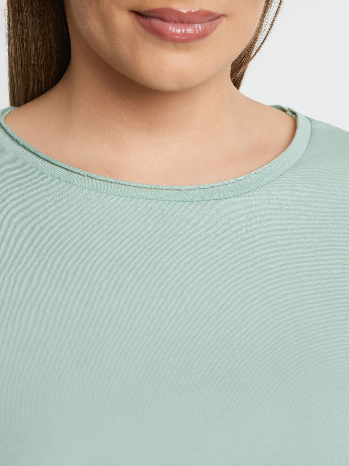 Relaxed fit basic cotton t-shirt