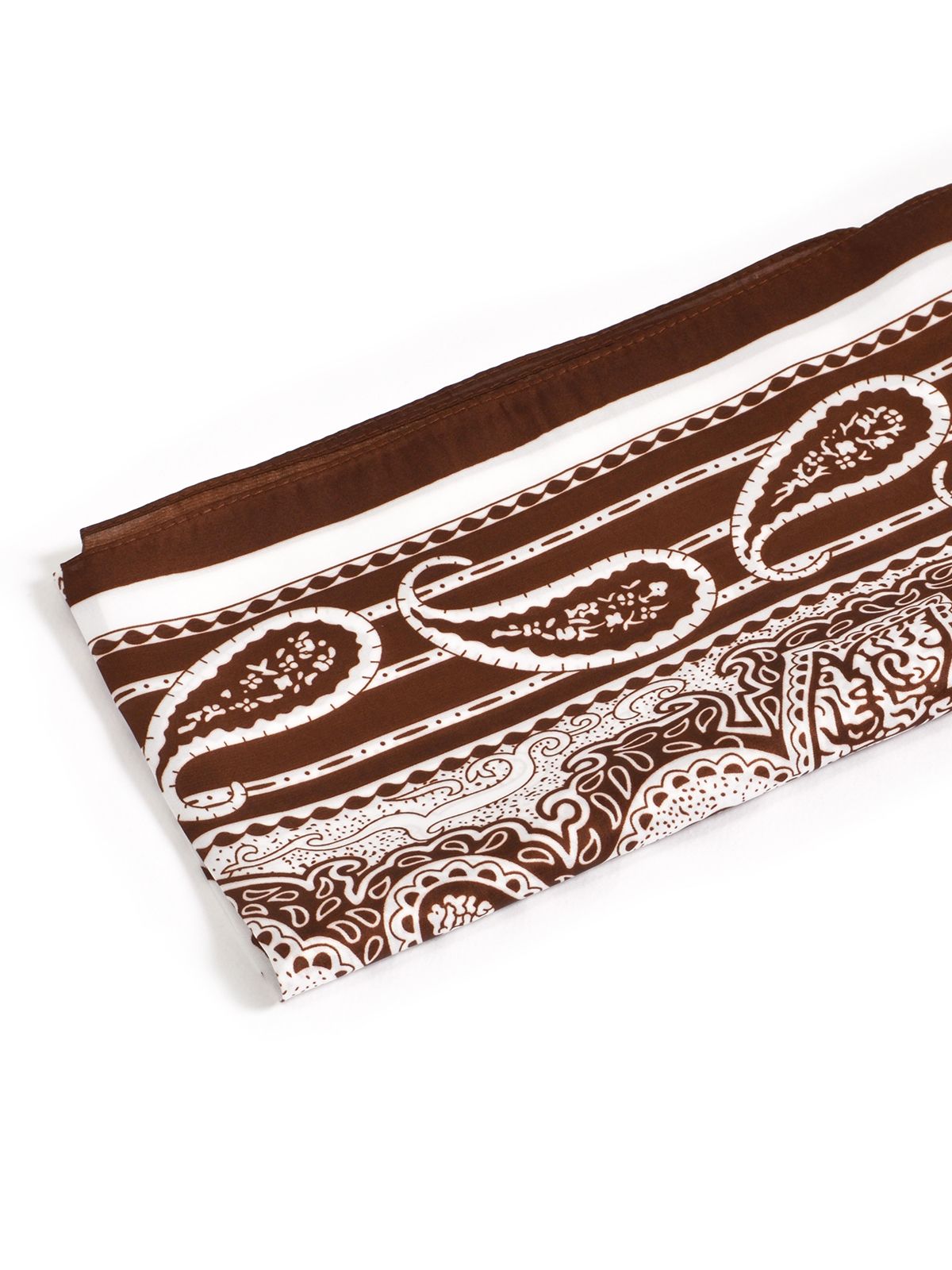 Paisley print scarf