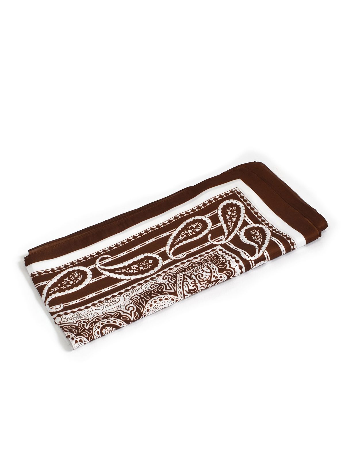Paisley print scarf