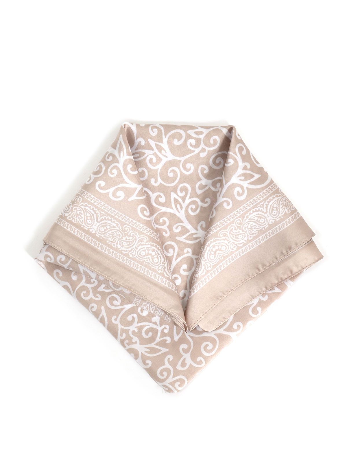 Paisley print scarf