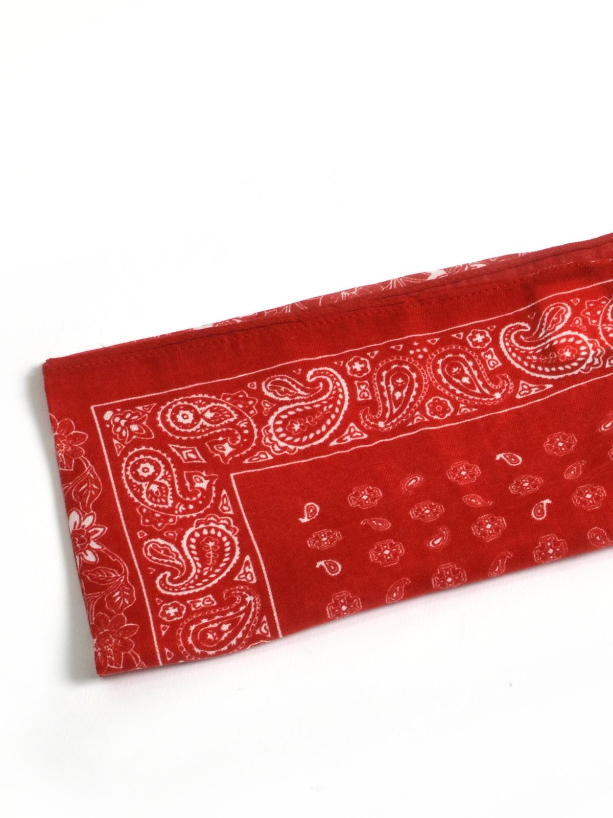 Paisley print scarf