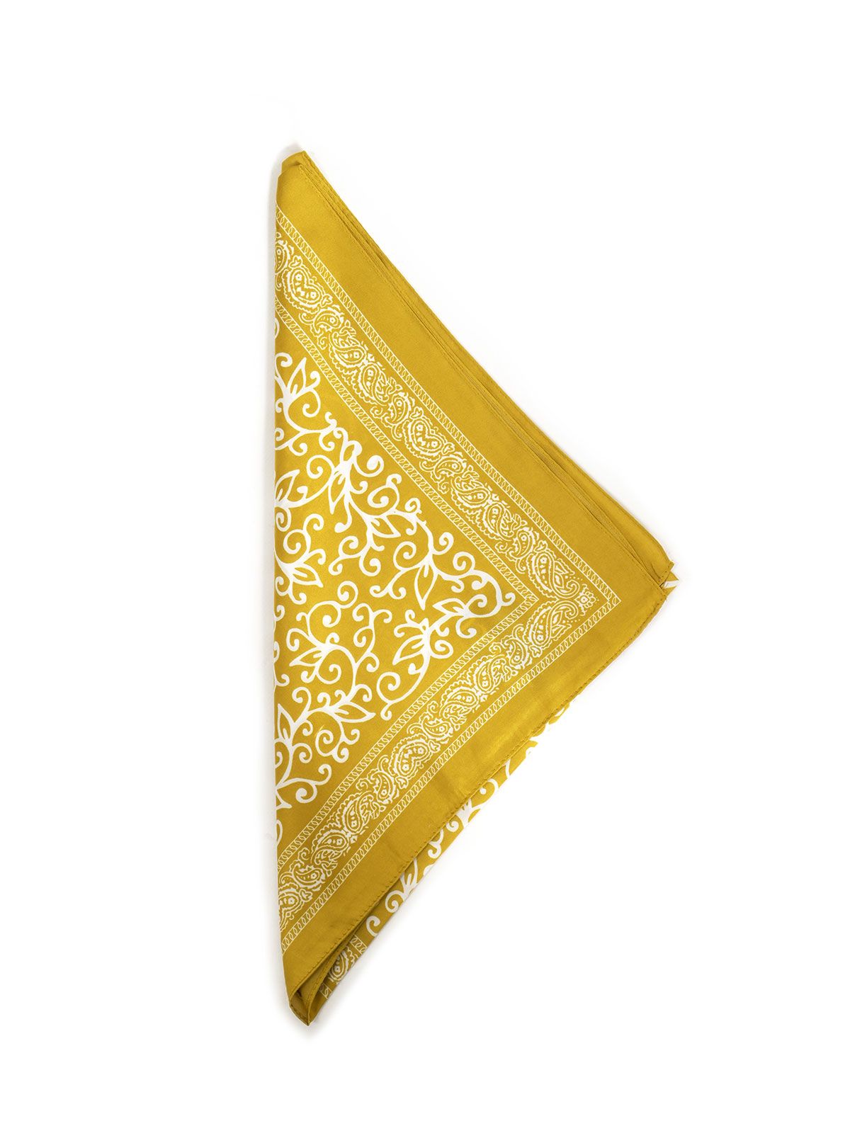 Paisley print scarf