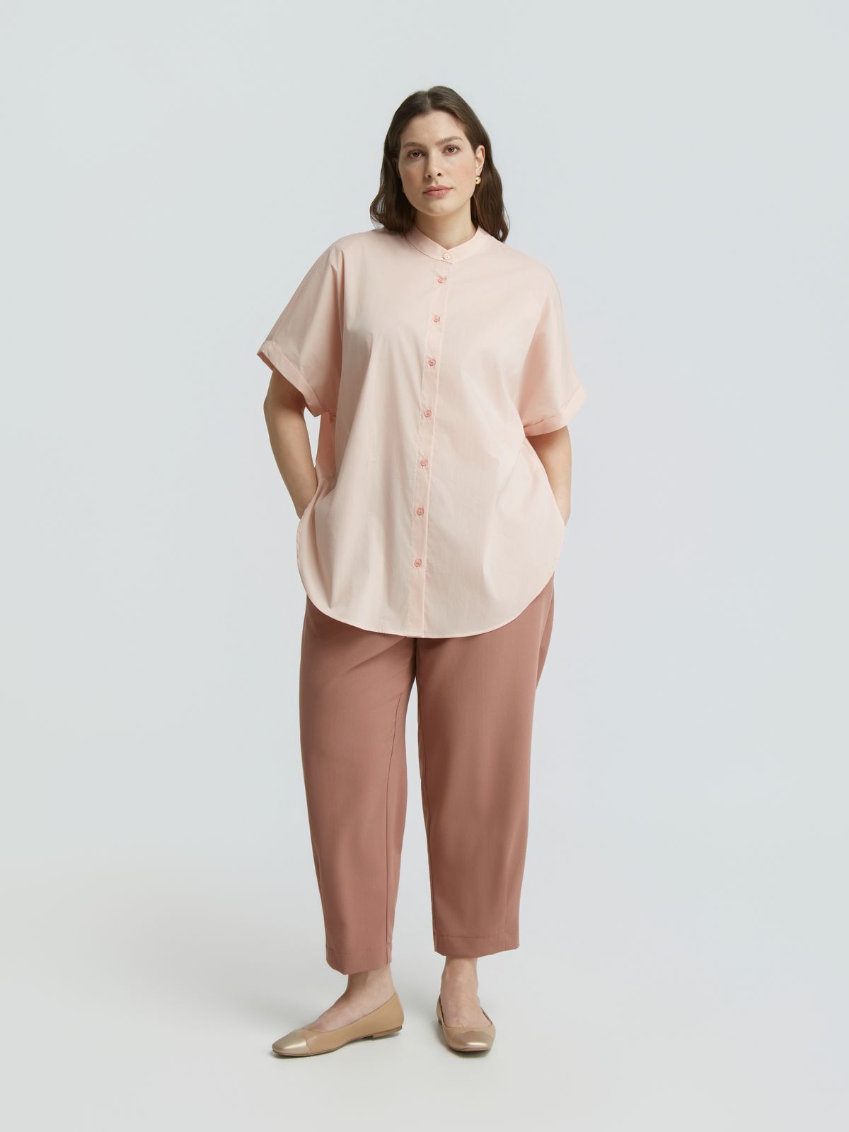 Short-sleeve shirt with 
