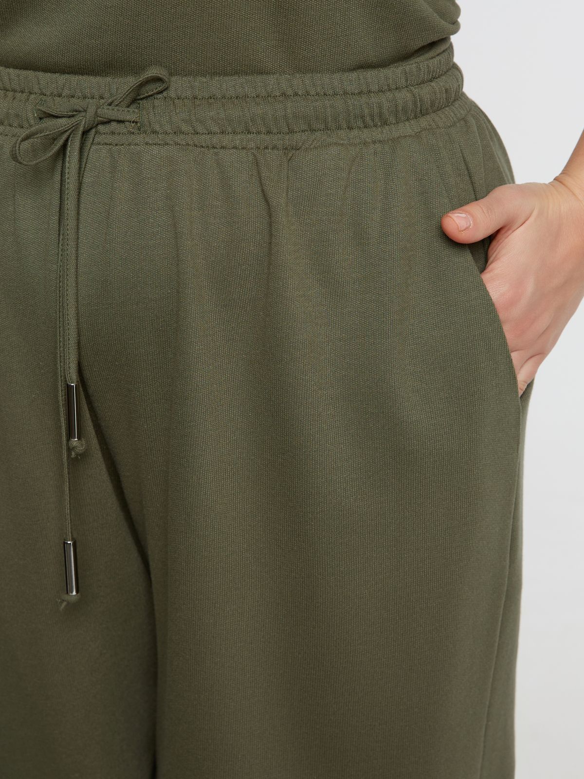 Soft cotton-modal bermuda shorts