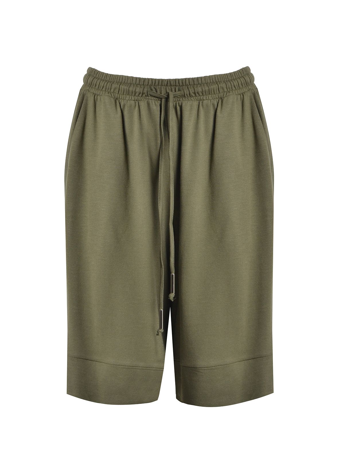 Soft cotton-modal bermuda shorts