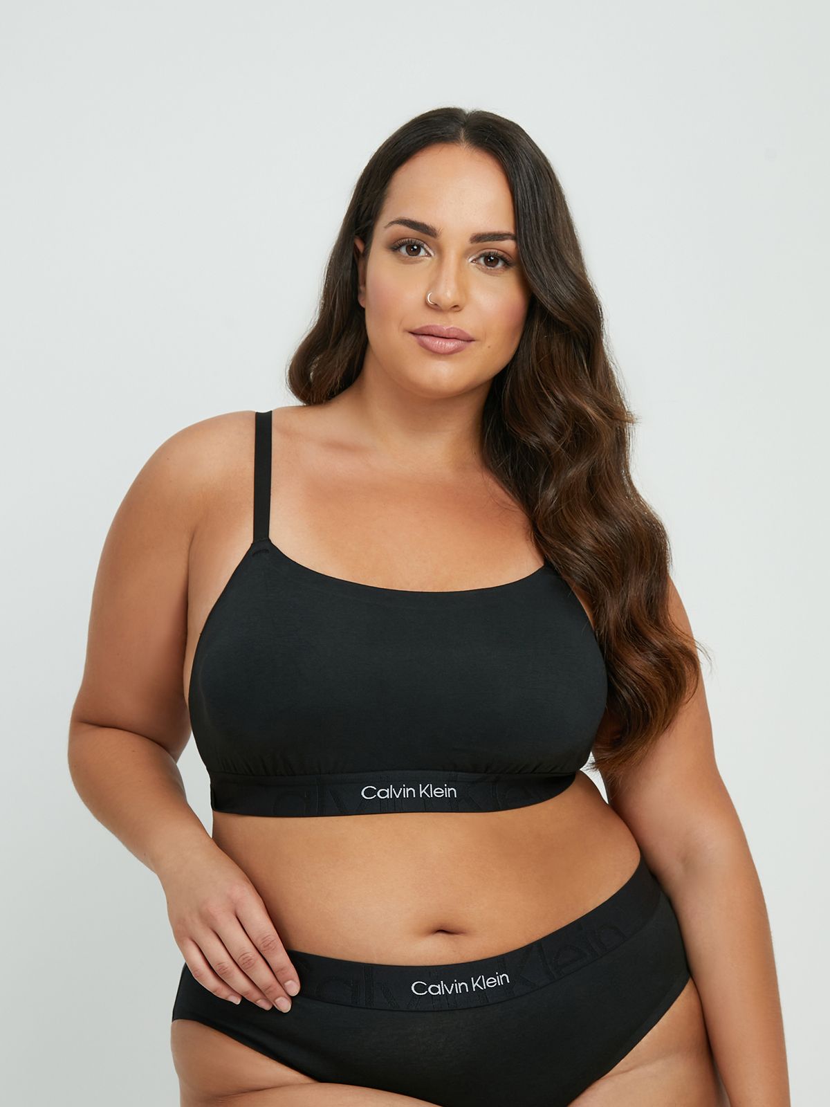 Unlined Black Bralette