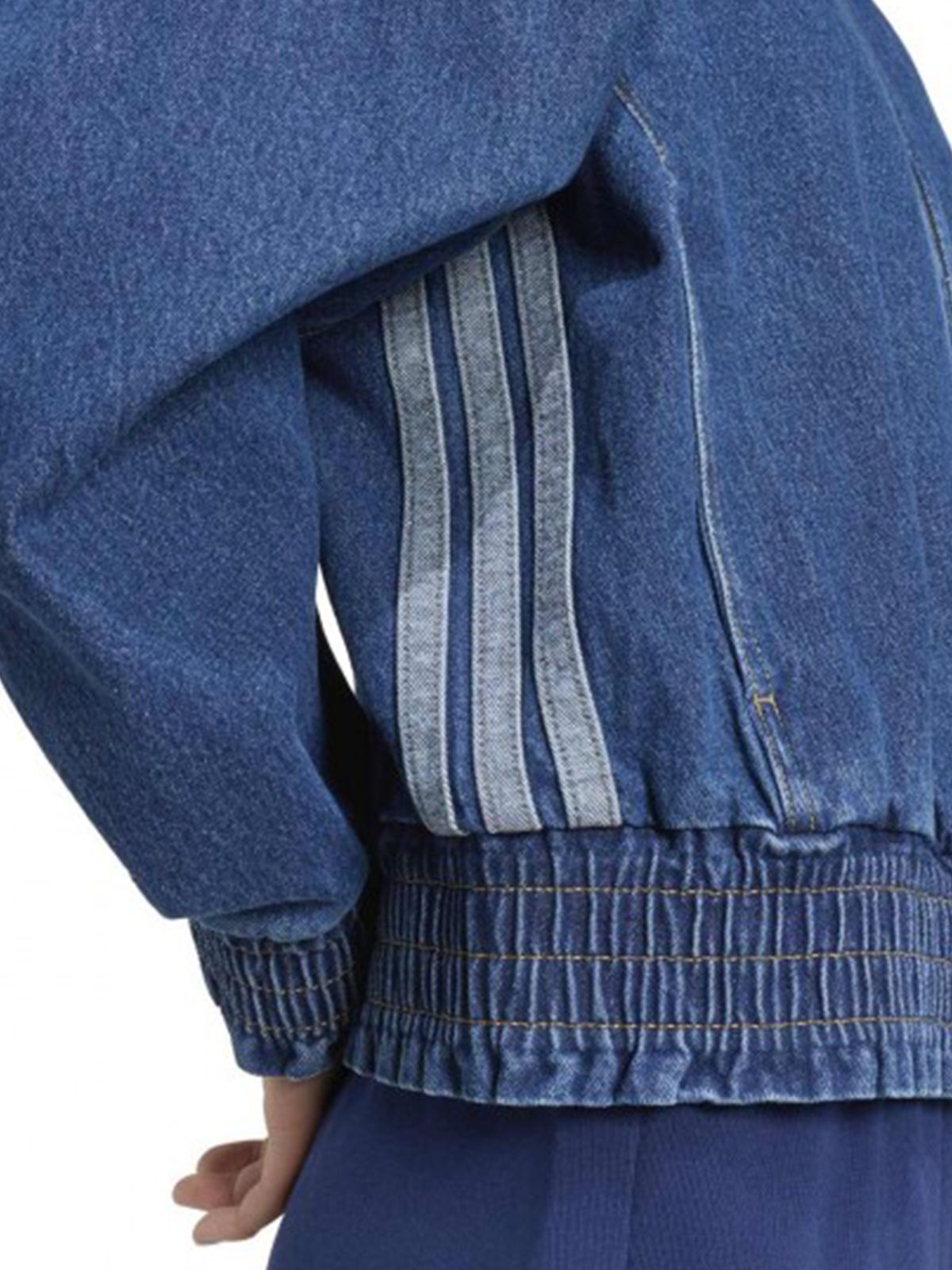Stadium Washed Denim Loose Fit Jacket