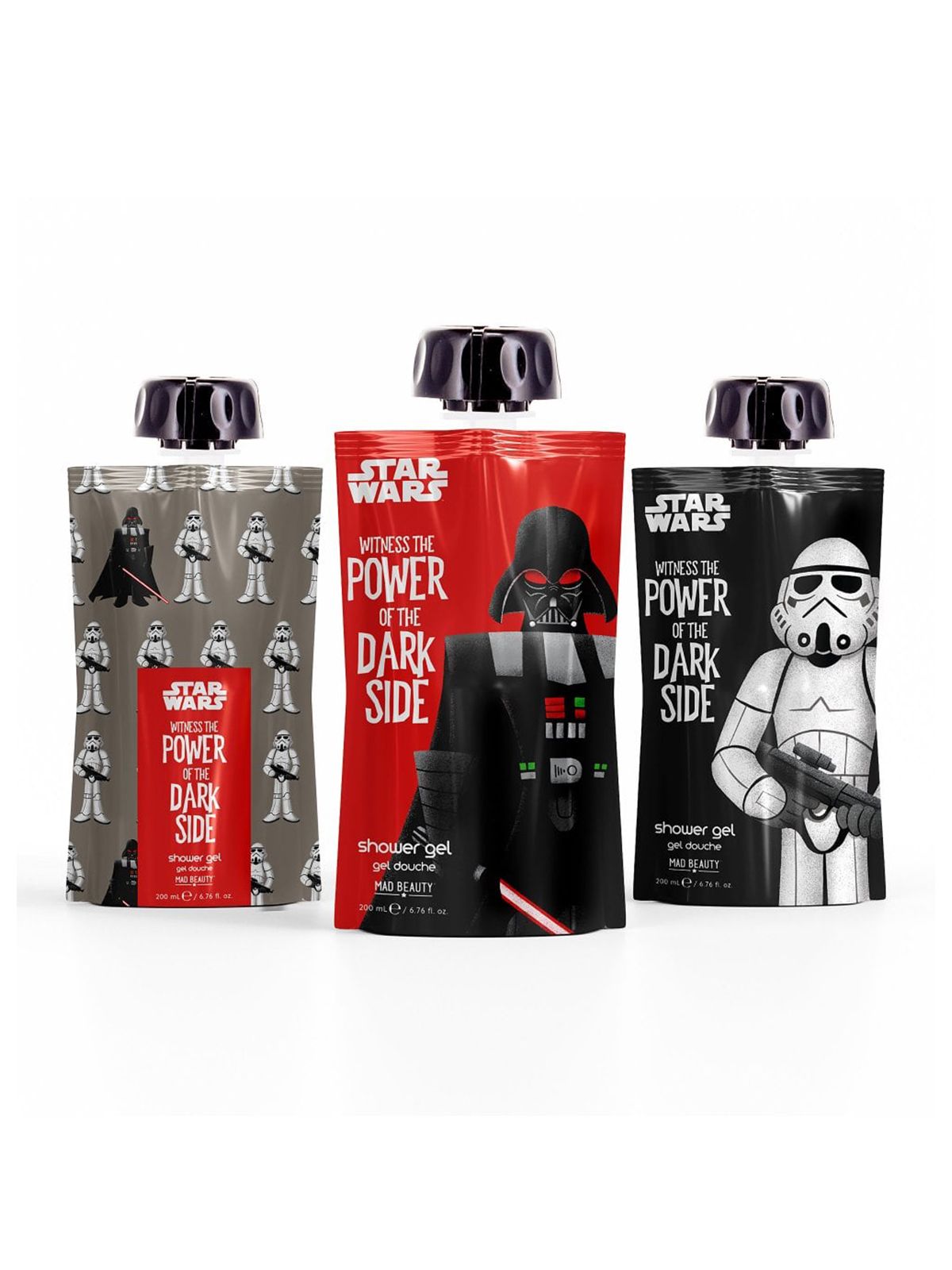 Star Wars Dark Side Shower Gel Trio 200ml