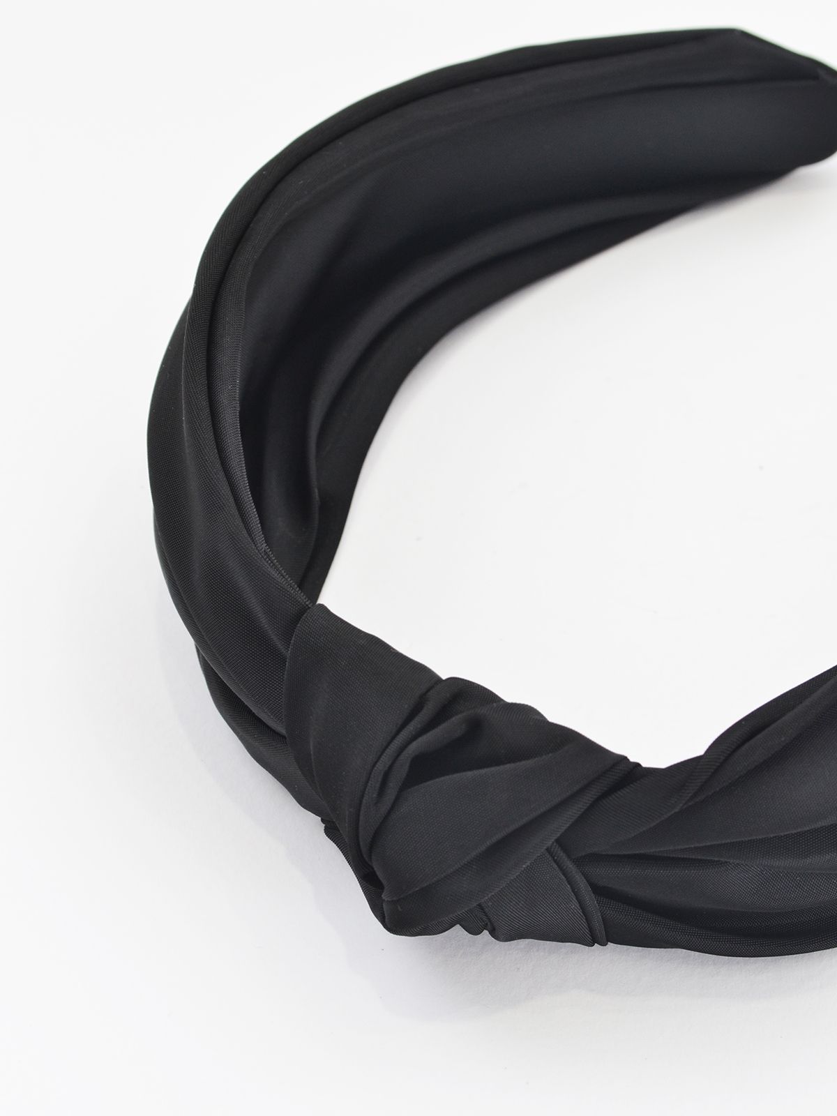 Taffeta knotted headband
