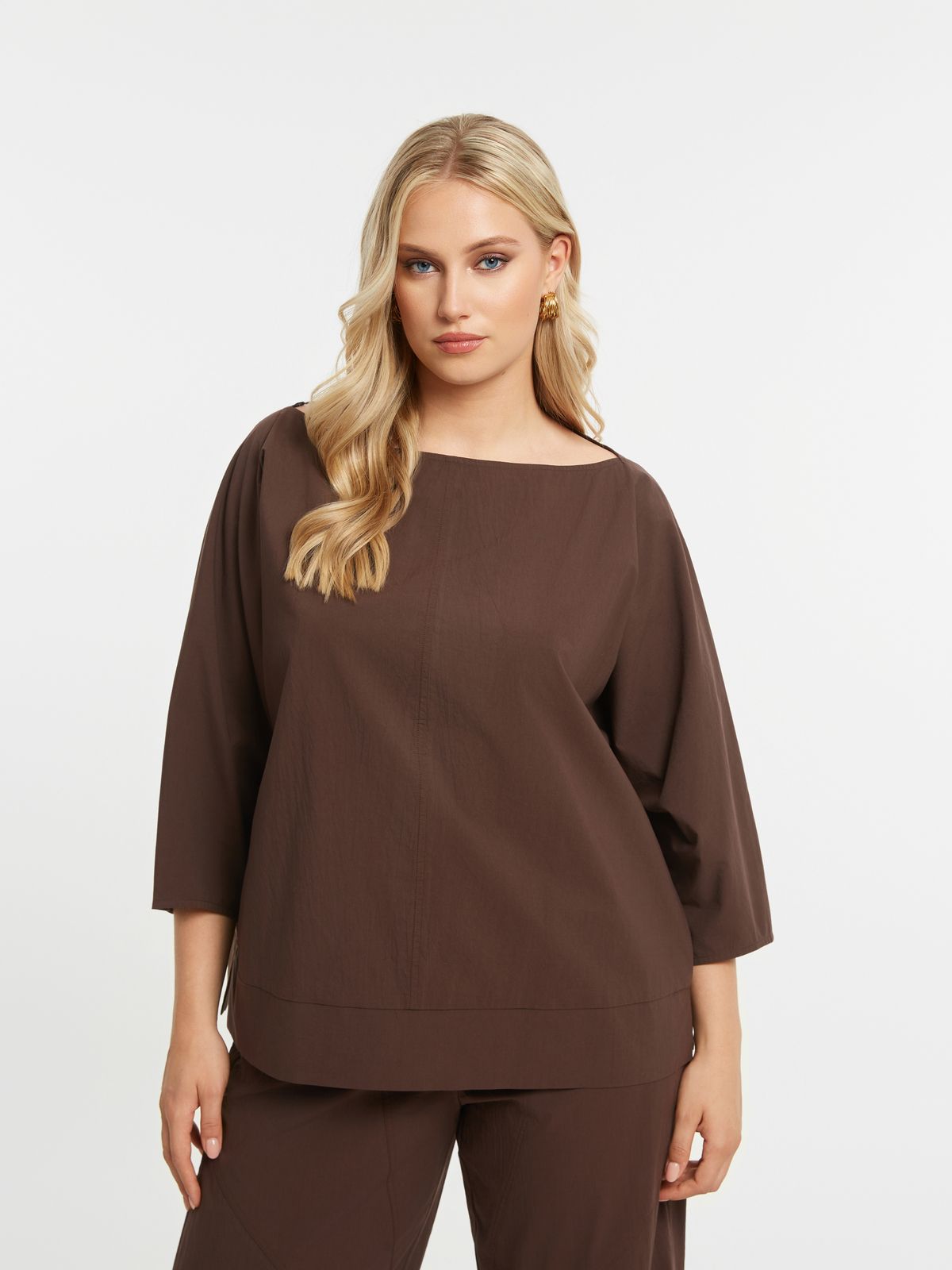 Structured cotton top