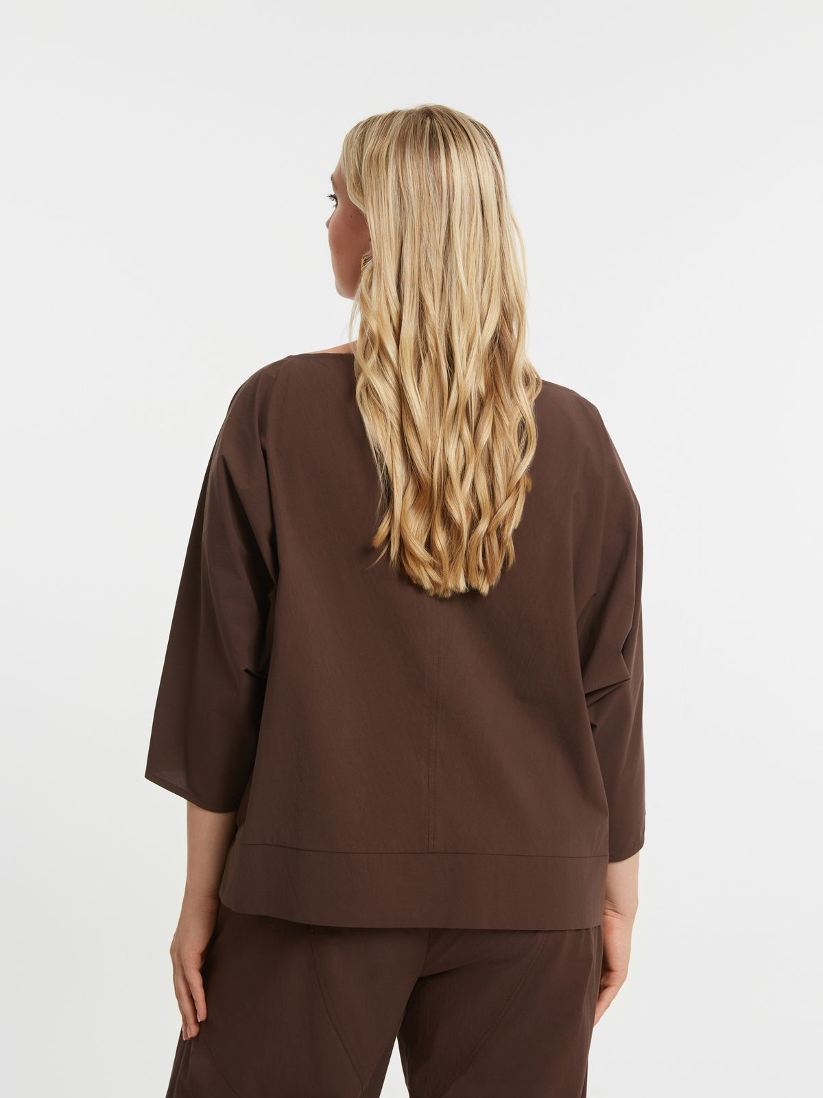 Structured cotton top