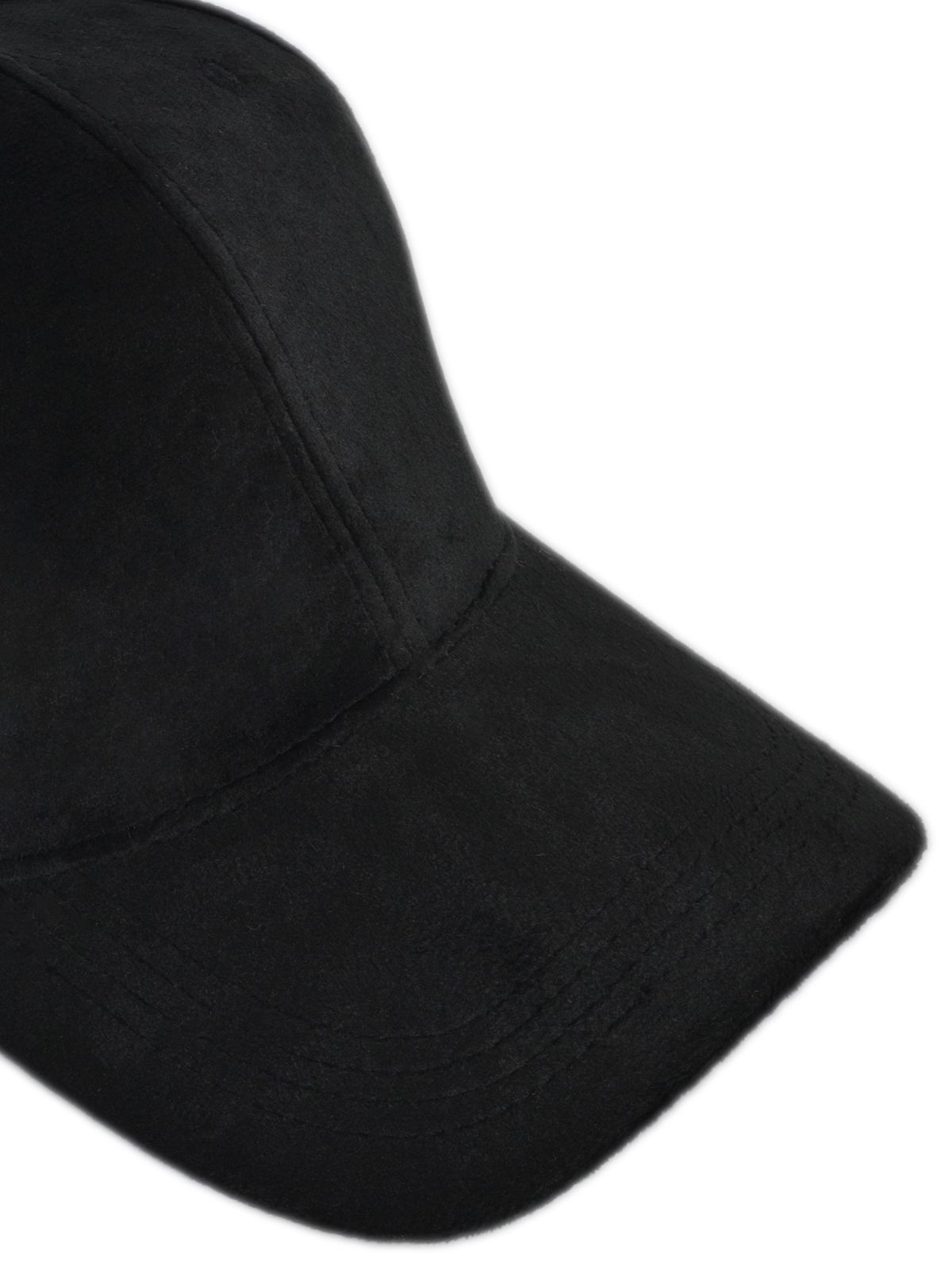 Suede jockey hat