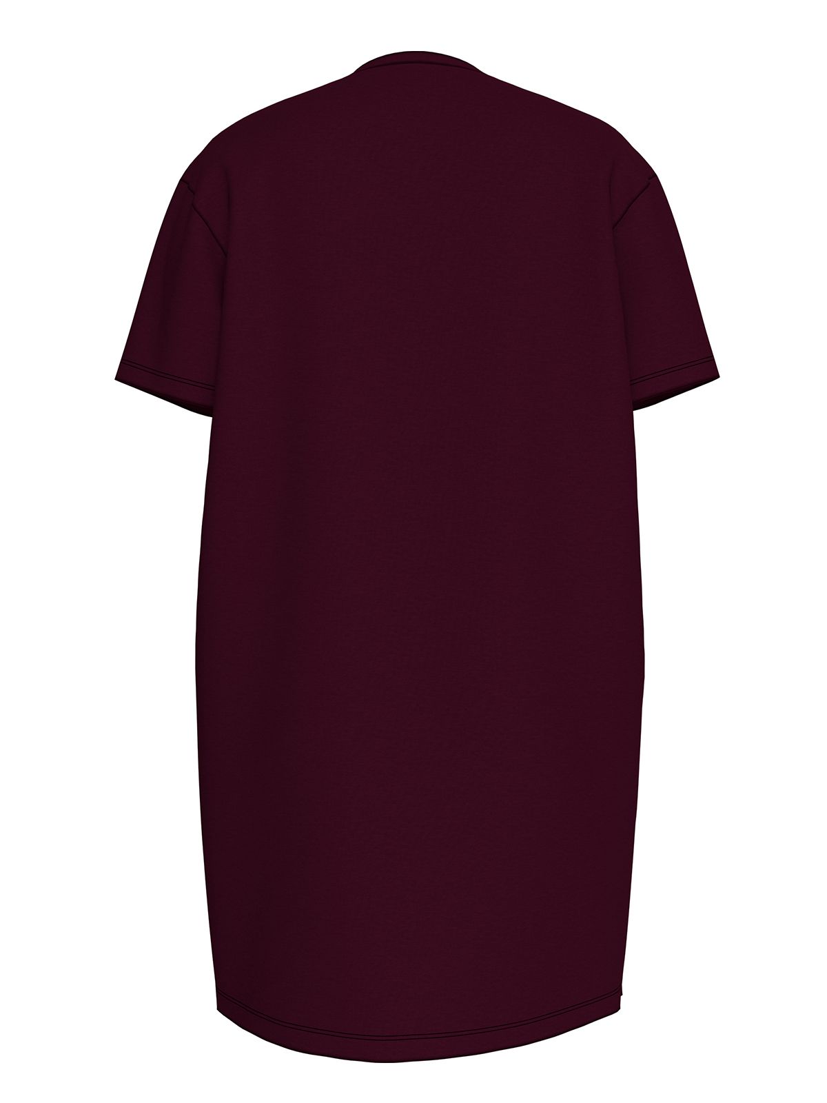 Heritage Logo Mini T-Shirt Nightdress Deep Burgundy