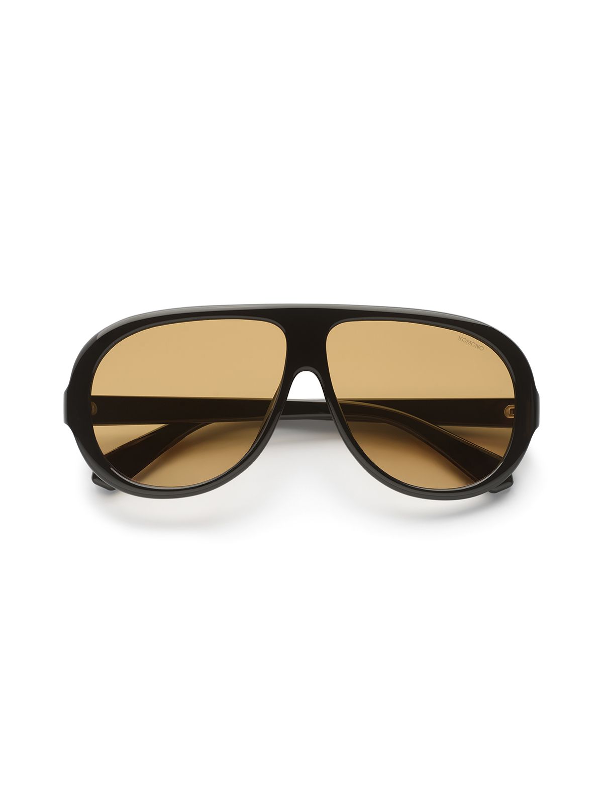 Tate Black Amber Sunglasses