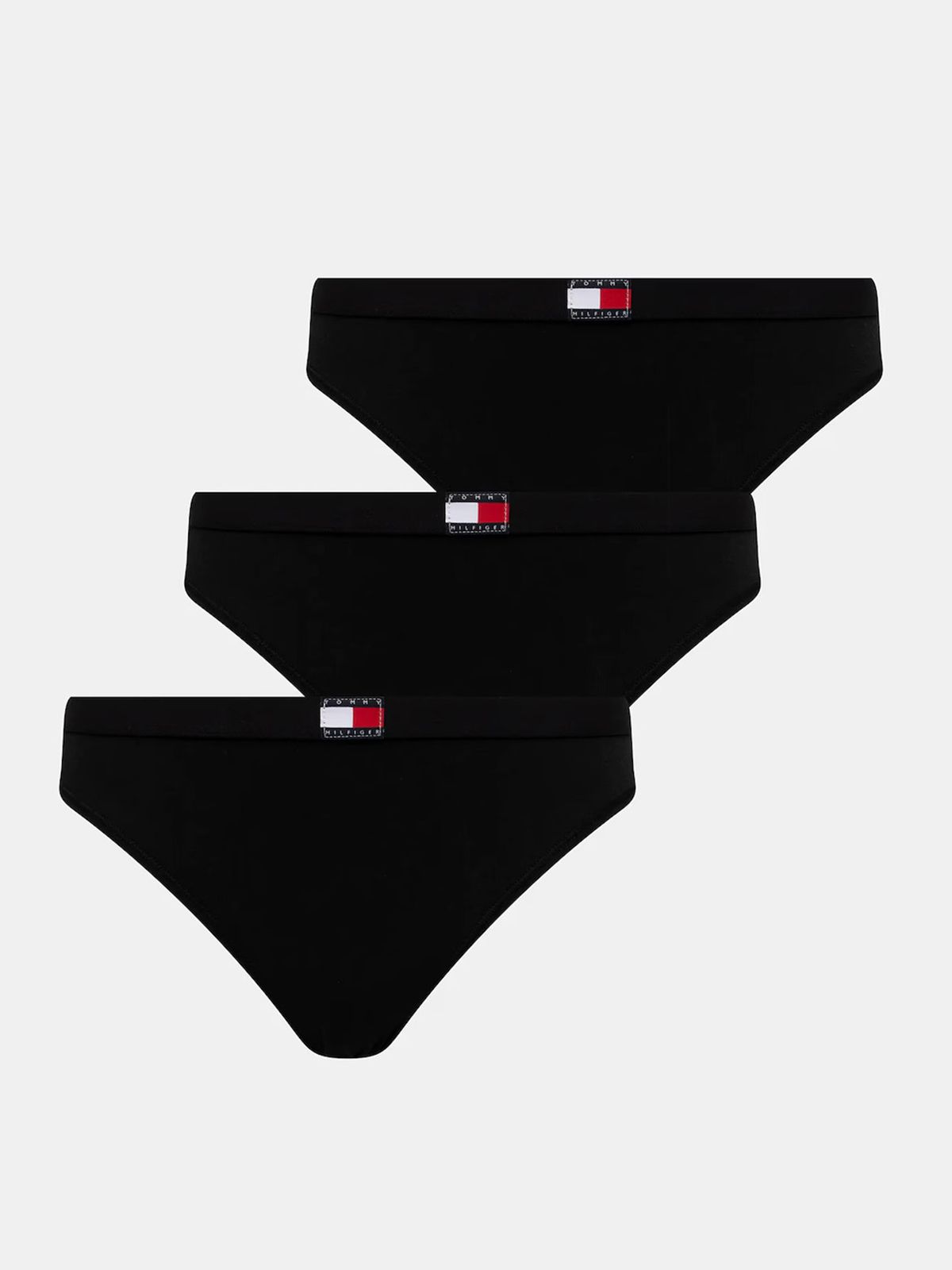 Tommy Hilfiger 3-Pack Heritage Logo Briefs Black