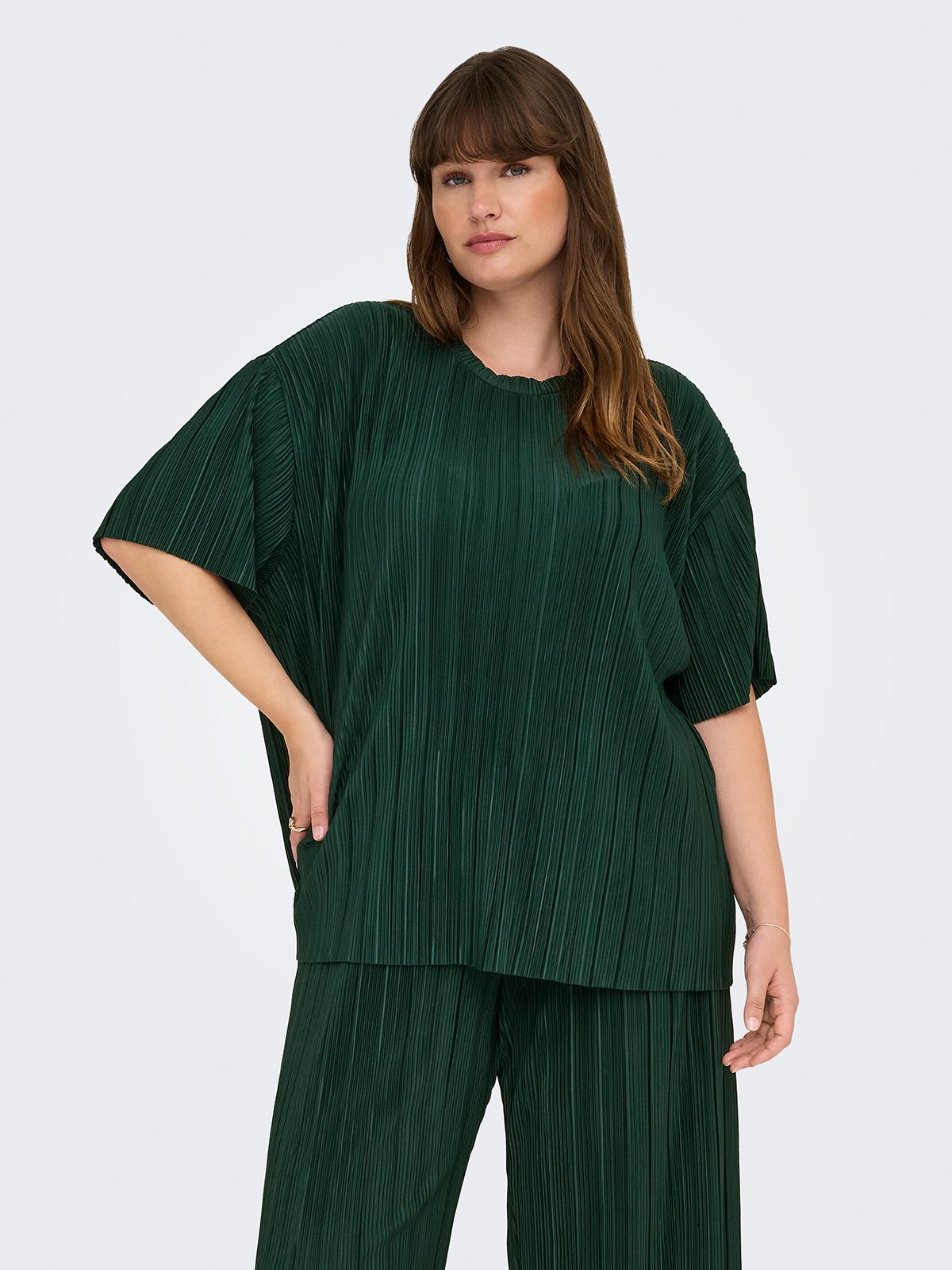 Carravenna plissé top