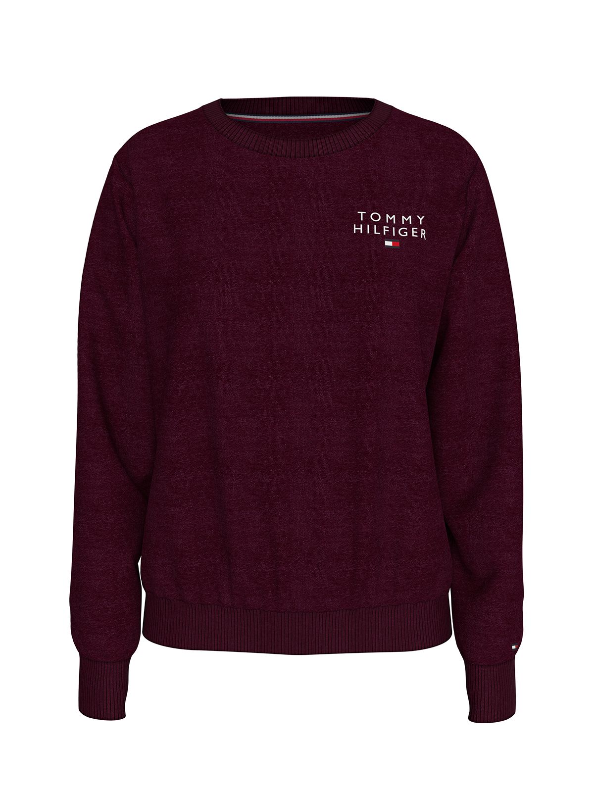 Original Logo Lounge Sweatshirt Deep Burgundy