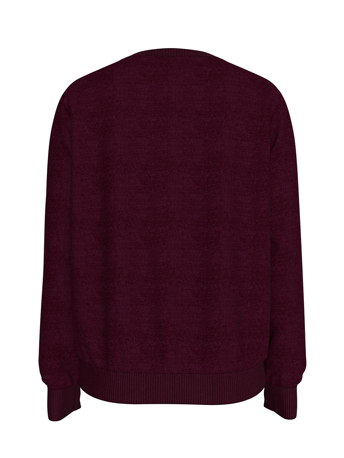 Original Logo Lounge Sweatshirt Deep Burgundy