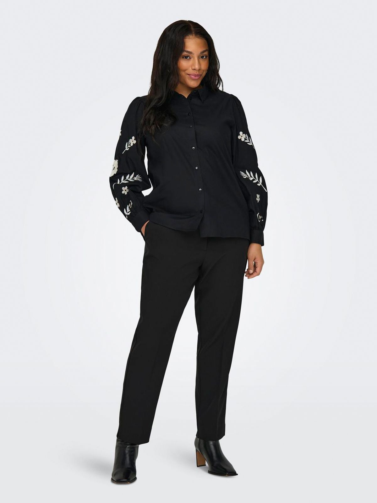 Carveronica-elly slim fit trousers