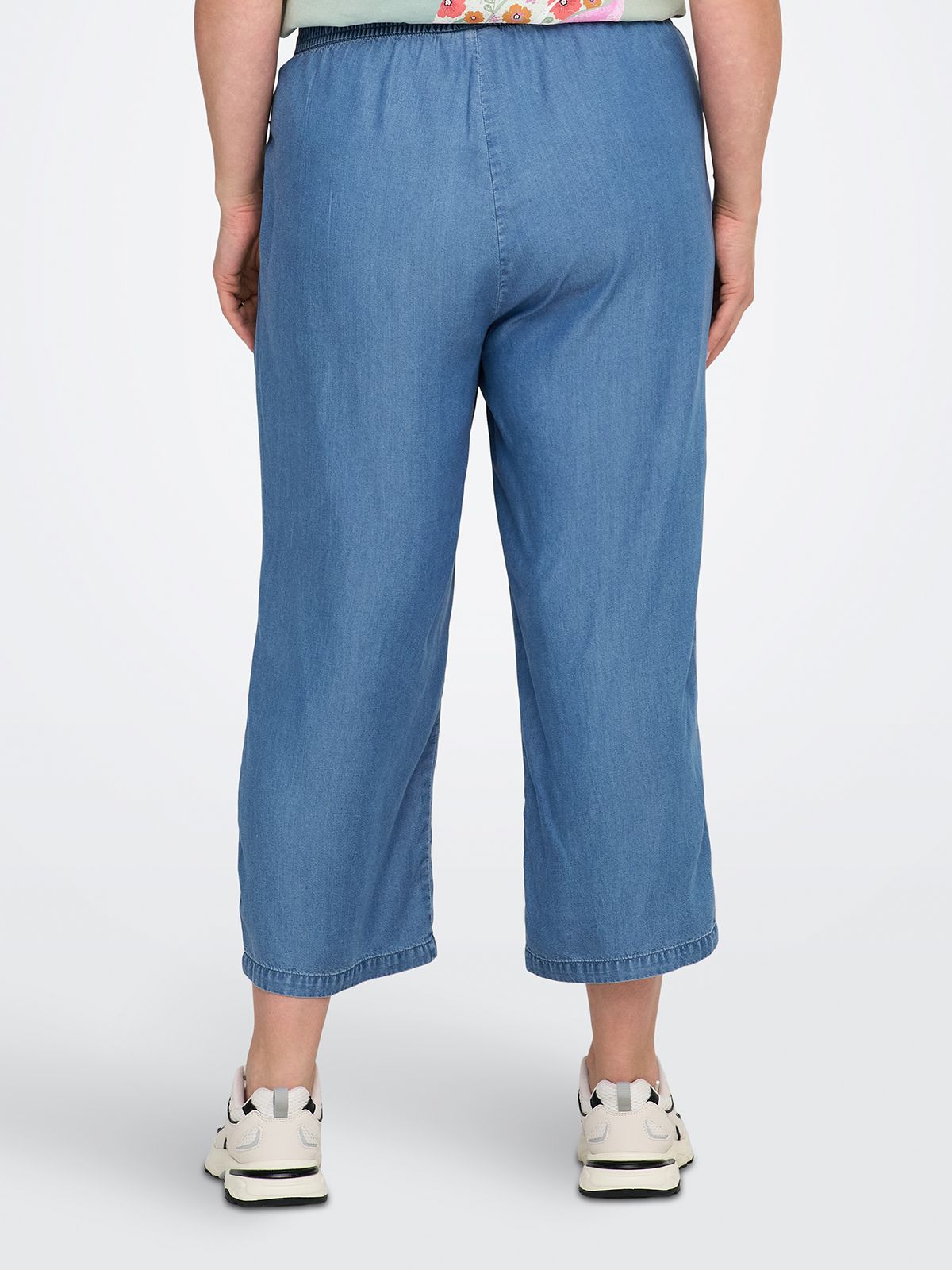 Carcharis cropped fit wide-leg trousers