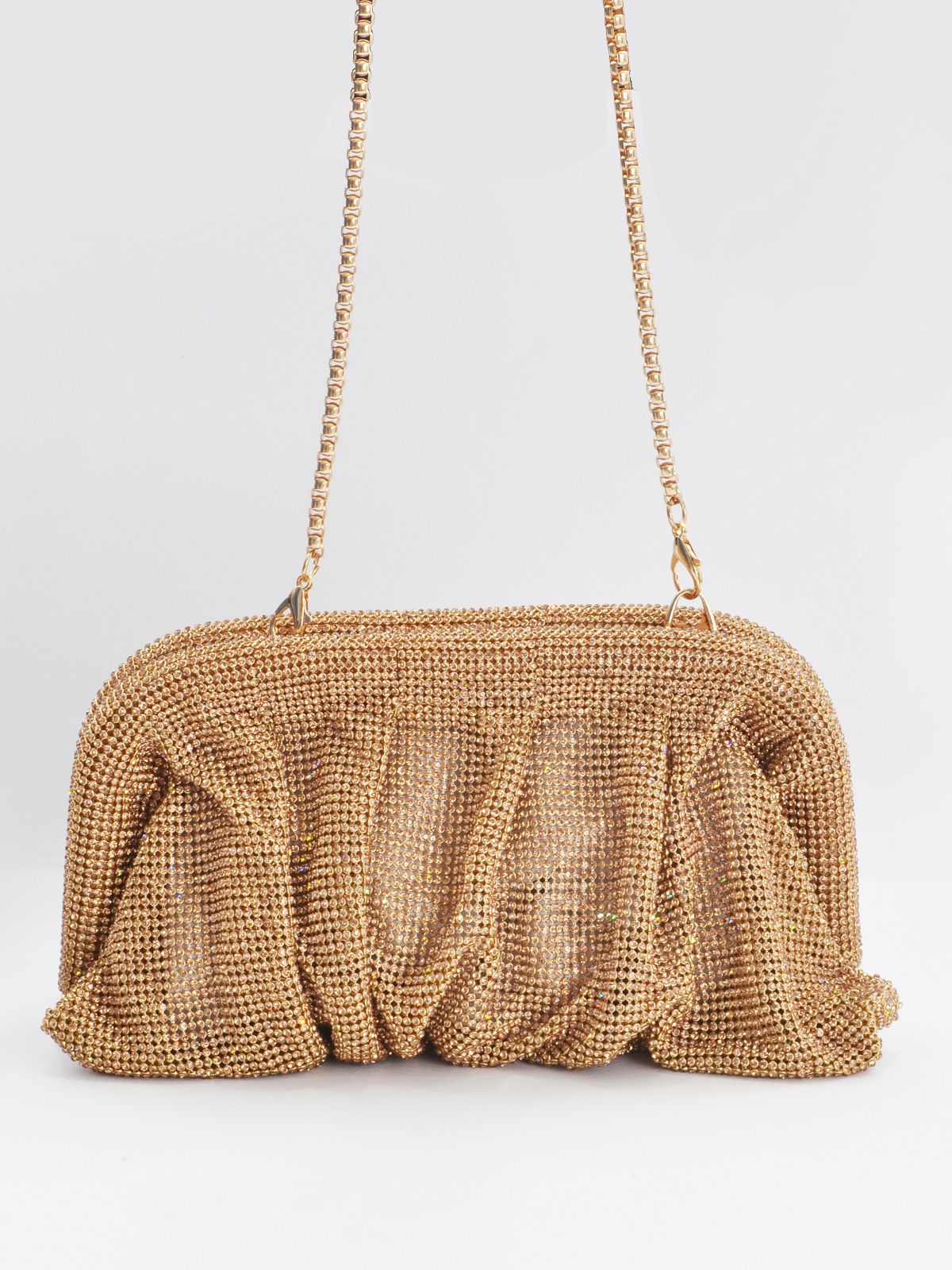 Strass clutch bag
