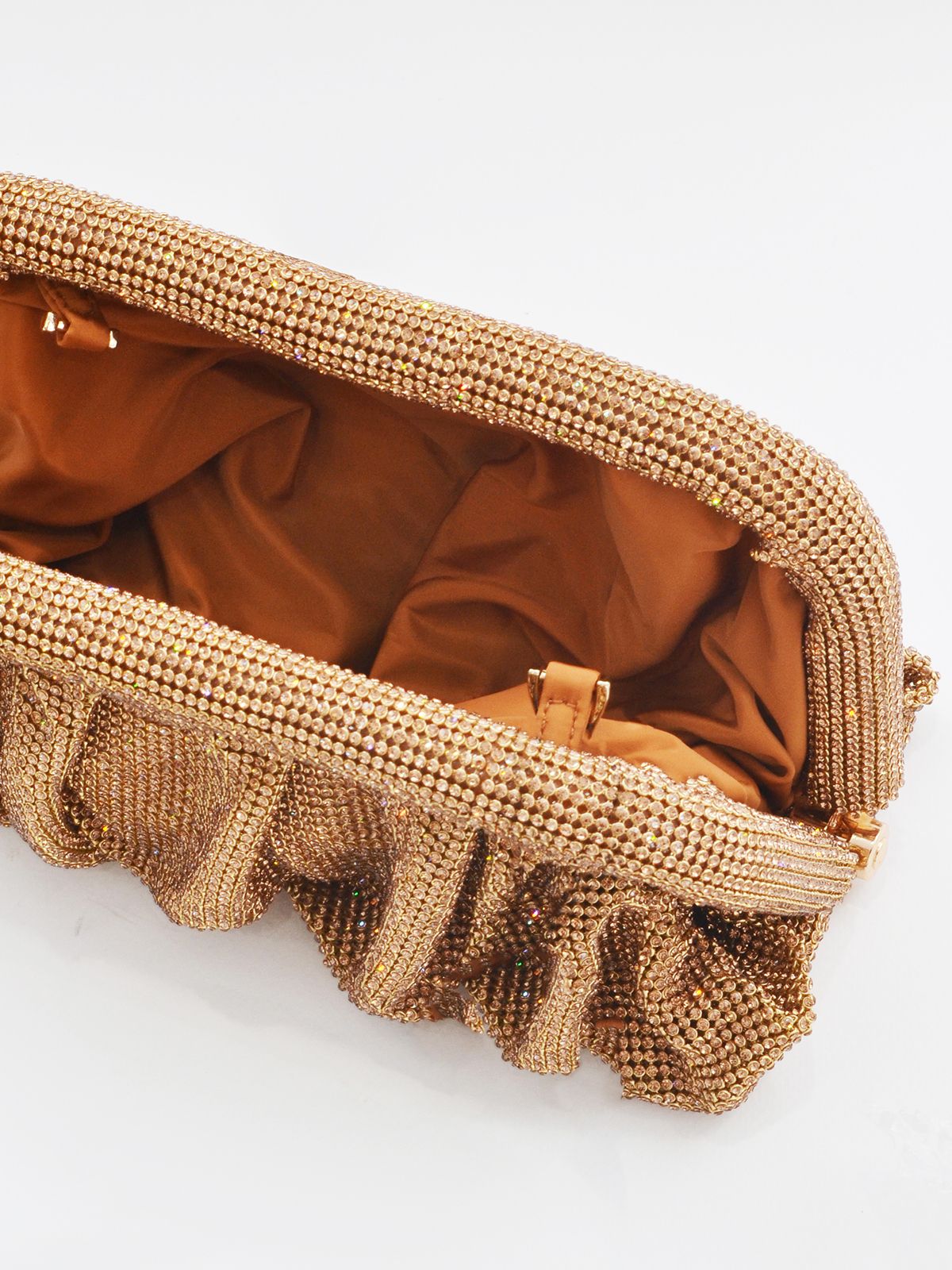 Strass clutch bag