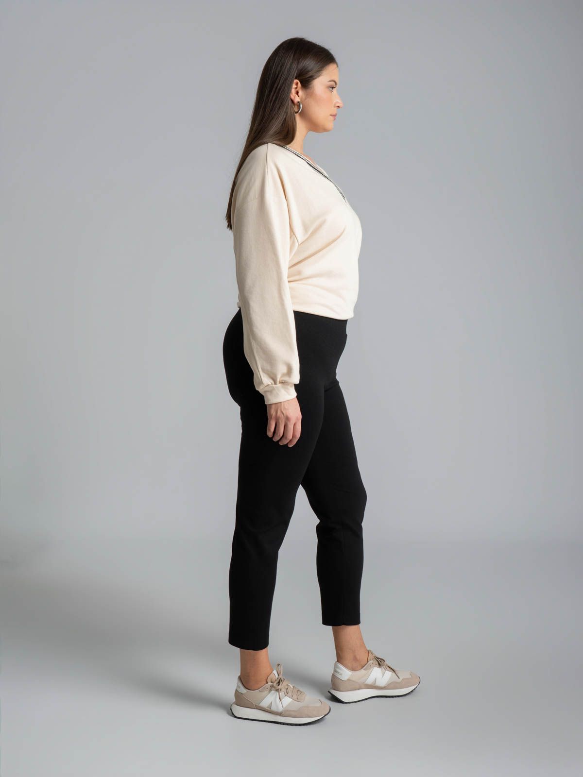 Viscose-blend leggings