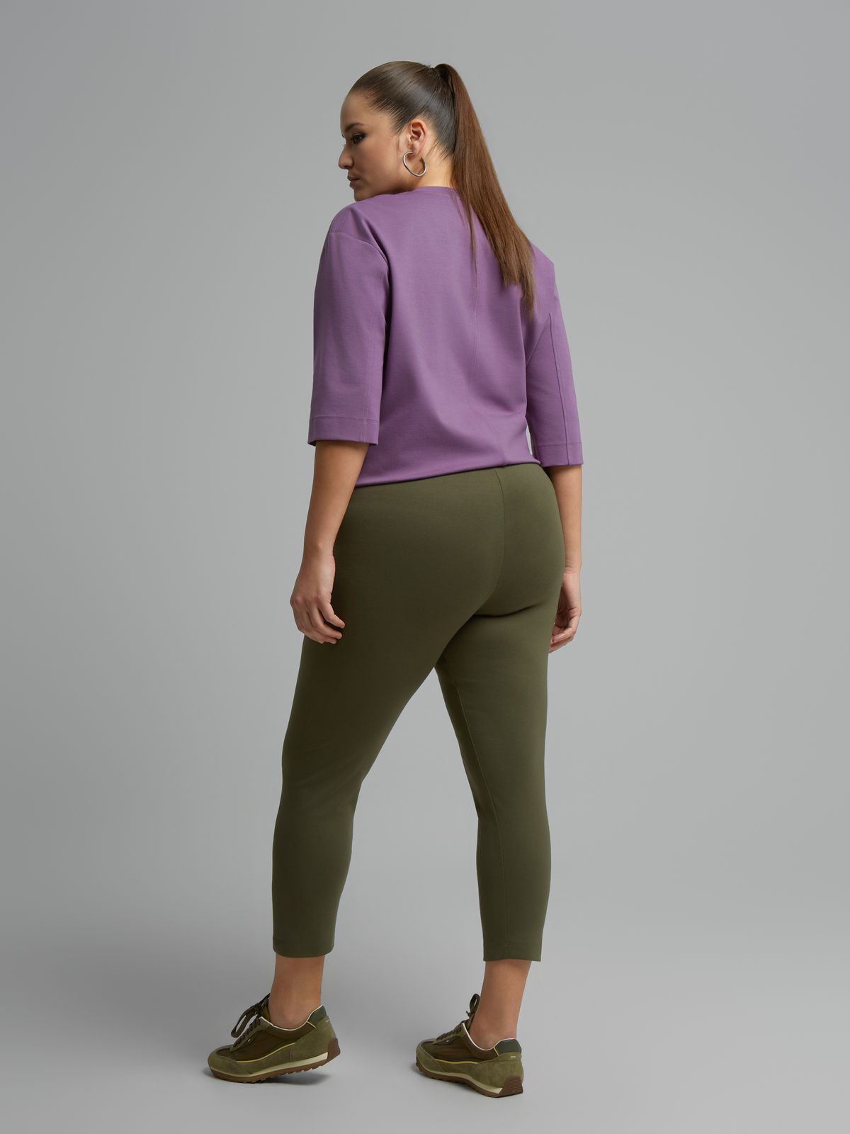 Viscose-blend leggings
