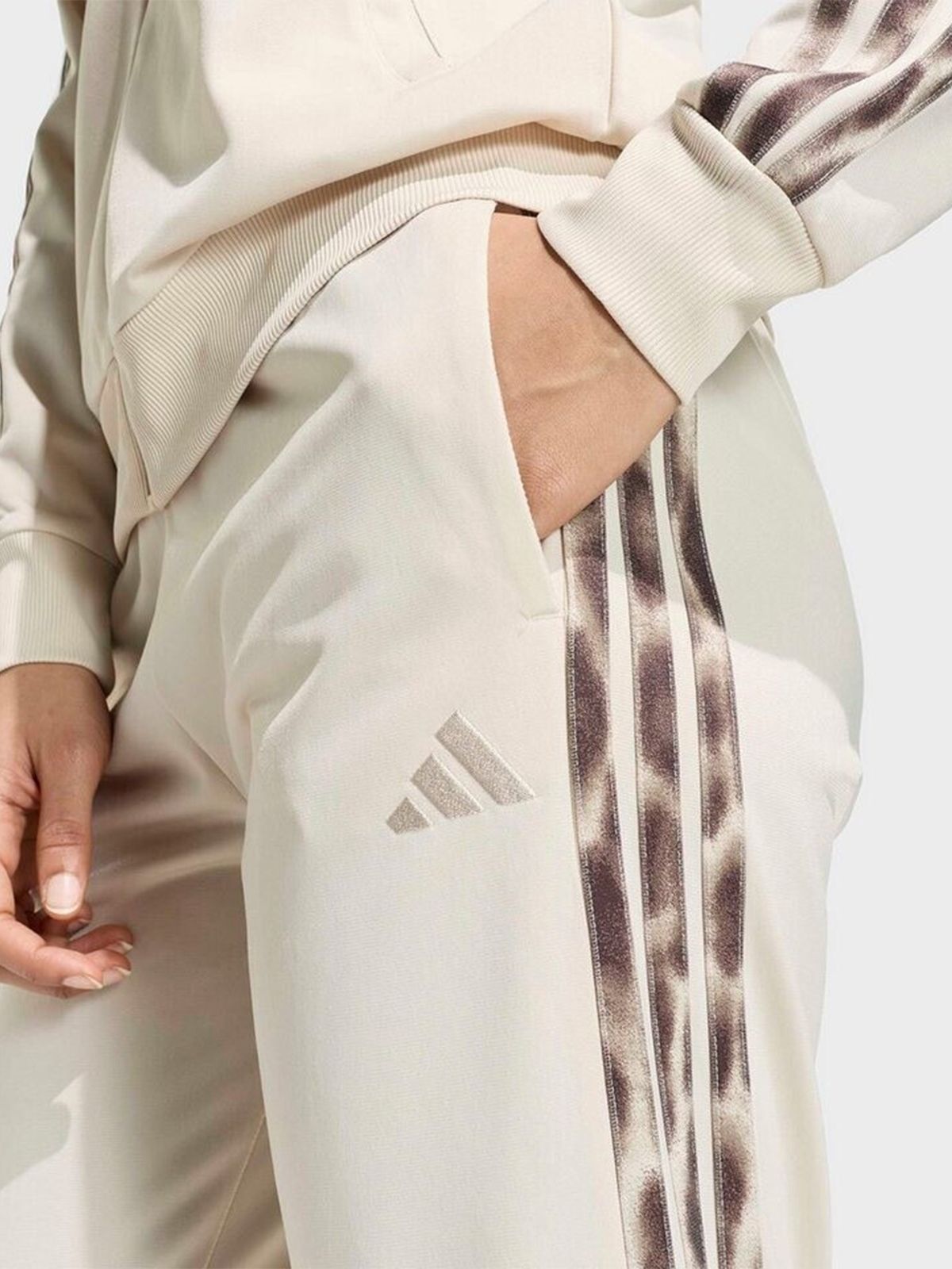 3-Stripes Leopard Print Tracksuit