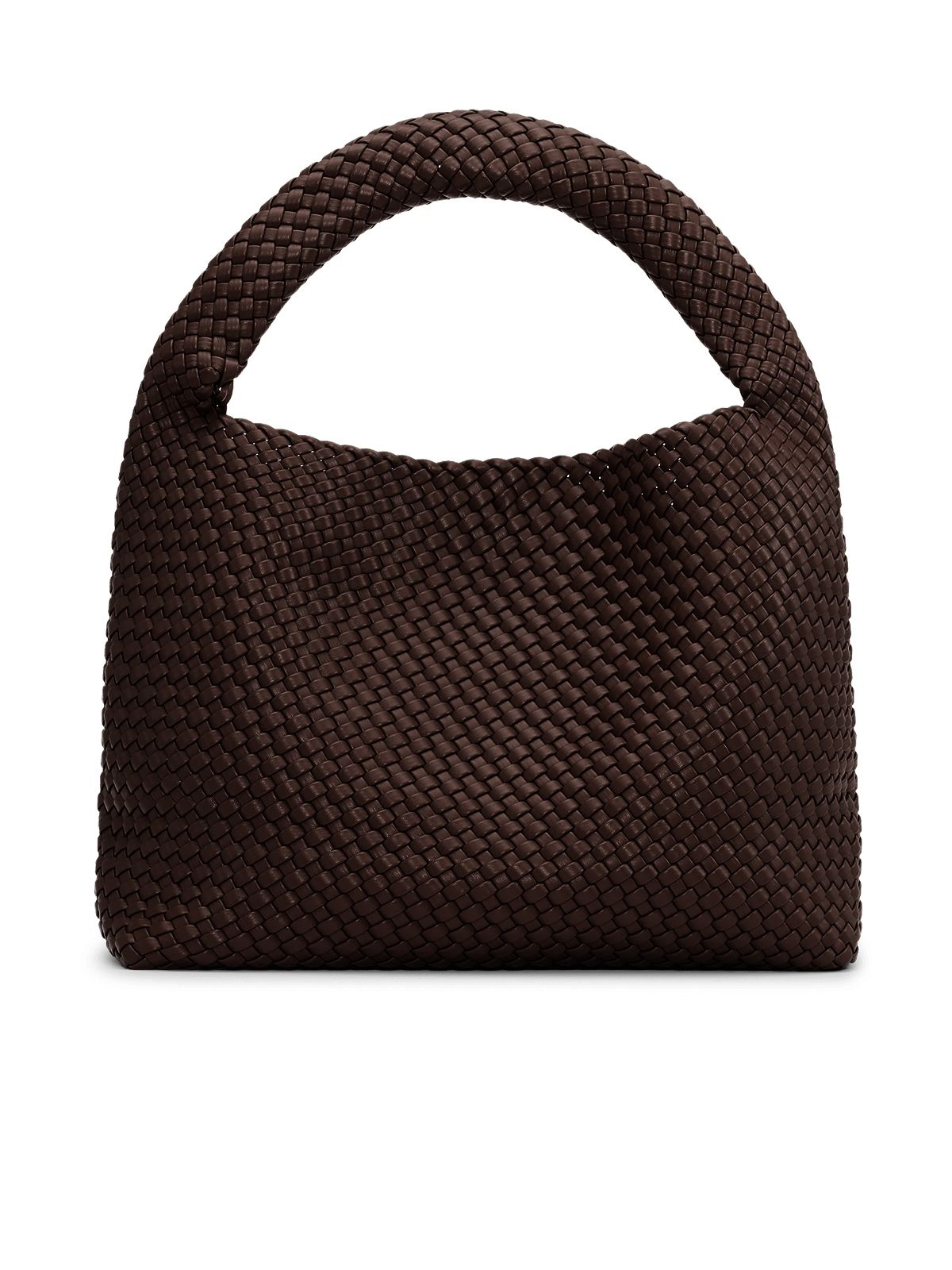 Woven Daily Shopper + Pouch Brown