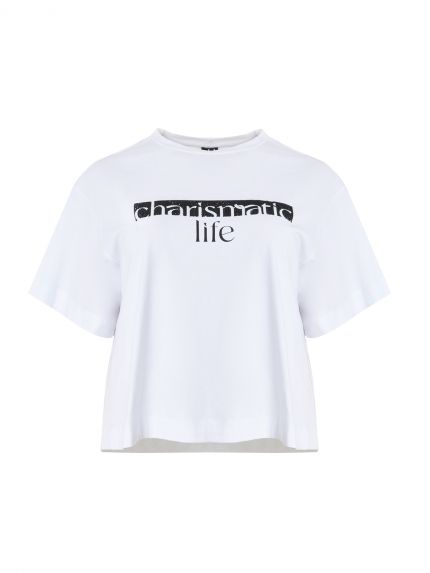 Βαμβακερή μπλούζα t-shirt "Charismatic Life"