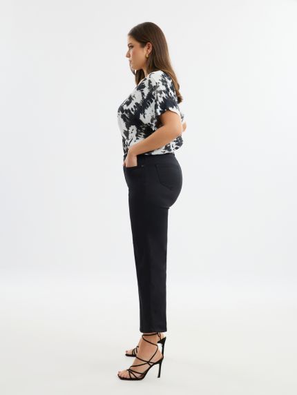 Τζιν basic flare cropped