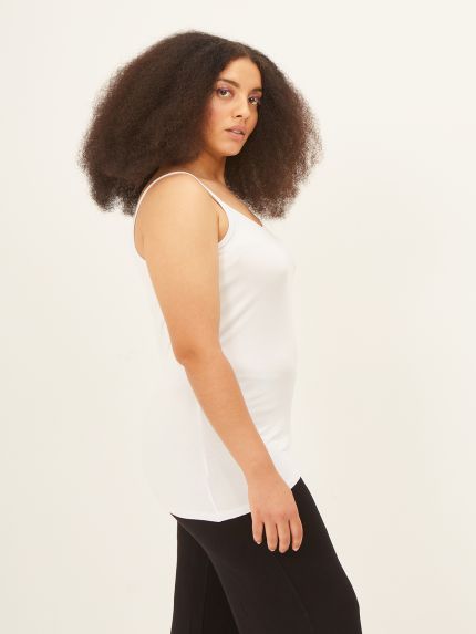 Basic viscose tank top