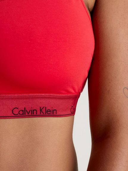 Bralette Modern Cotton in Rouge