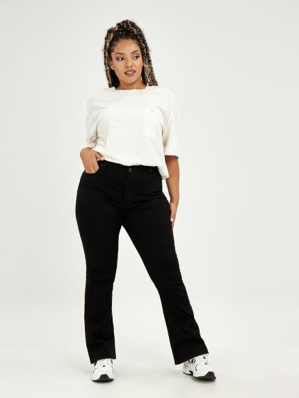 Breese Boot Jeans in Black Denim