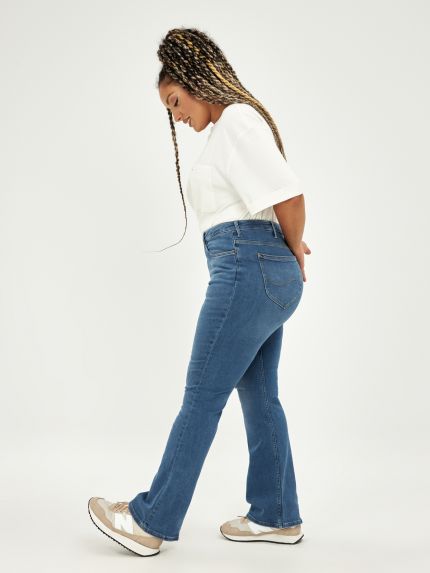 Breese Boot Jeans in Blue Denim