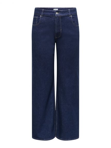 Τζιν Carjuicy ψηλόμεσο wide leg