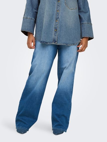 Carwilly high waist wide leg fit jeans