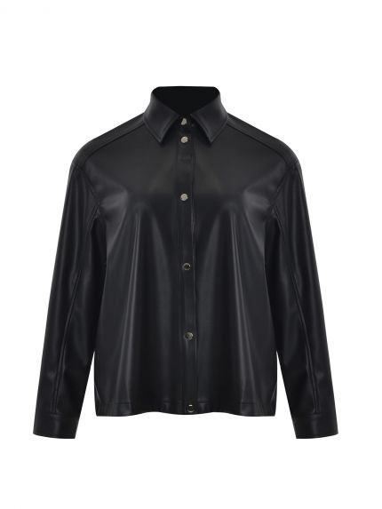 Overshirt δερματίνη