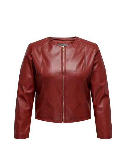 Carecho faux leather jacket
