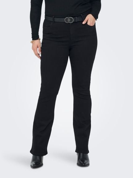 Carsally high waist flared fit jeans