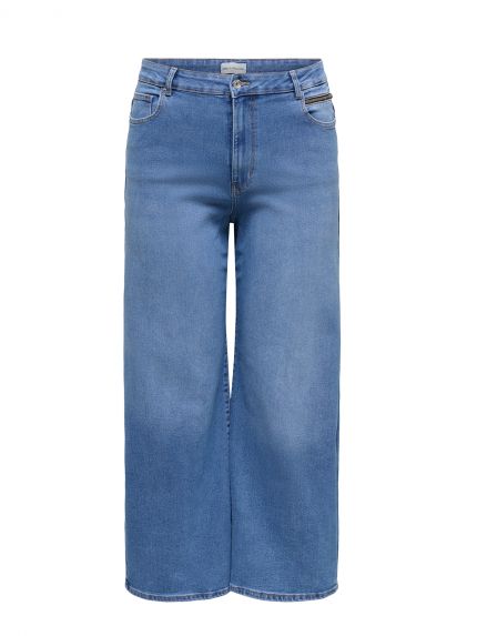 Carmadison high waist wide leg fit jeans