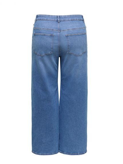 Carmadison high waist wide leg fit jeans