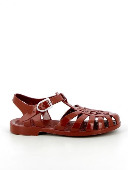 Jelly Sandals Sun in Terracotta