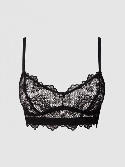 Lace Balconette Black