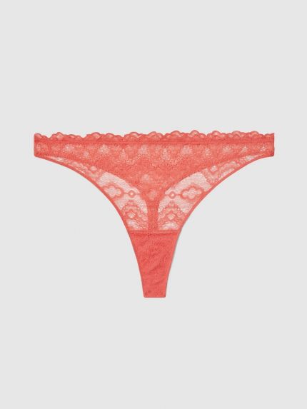Σλιπ thong δαντελένιο 