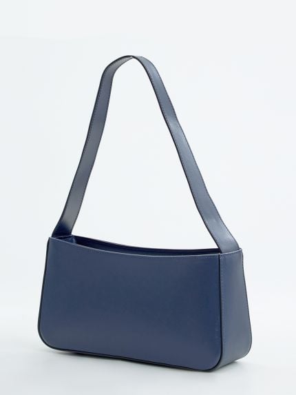 Leather shoulder bag