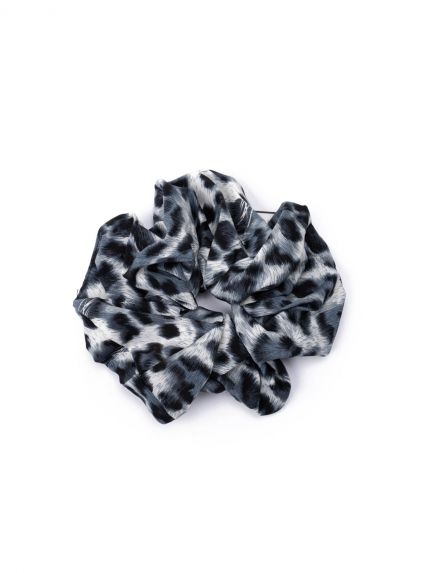 Scrunchie με λεοπάρ print
