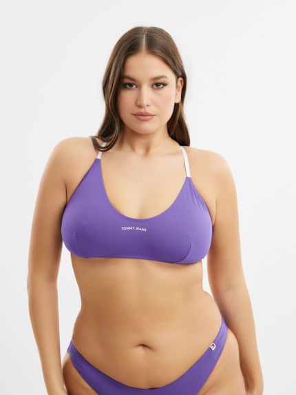 Bralette μαγιό τοπ Quantum Purple