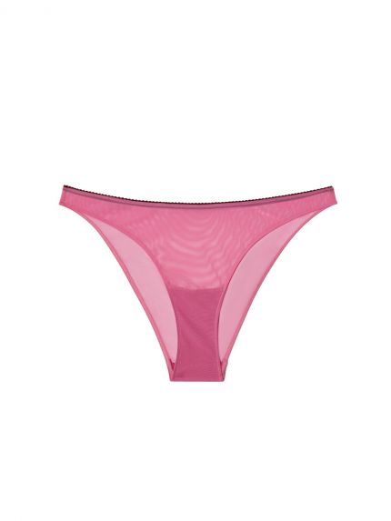 Mesh Bikini Briefs Candy Pink